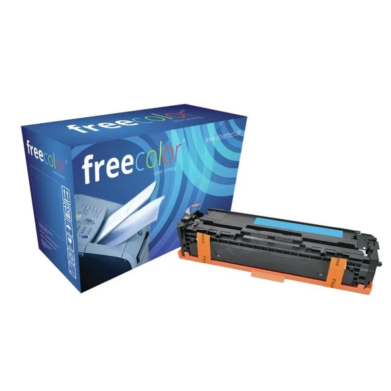 Cartuccia toner Freecolor M251C-FRC Ciano per HP LaserJet Pro 1800 pagine - immagine 1
