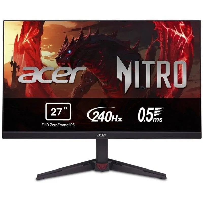 Monitor PC Acer Nitro VG270W3 27" FullHD 240Hz IPS FreeSync Premium 0,5ms Altoparlanti - immagine 1