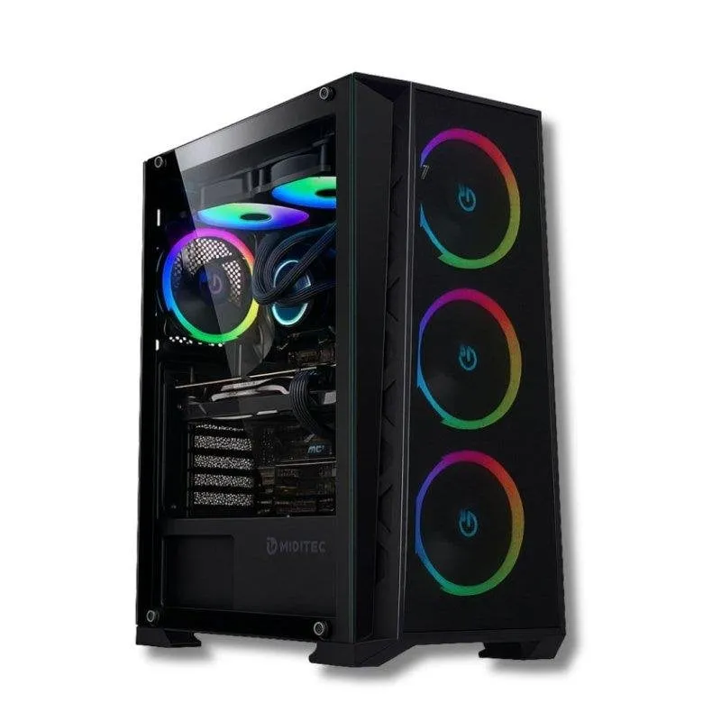 Tecnowake WakeShroud-A 16 AMD Ryzen 7 5800X 16GB 1TB SSD RX 9060 XT Windows 11 WiFi - immagine 1