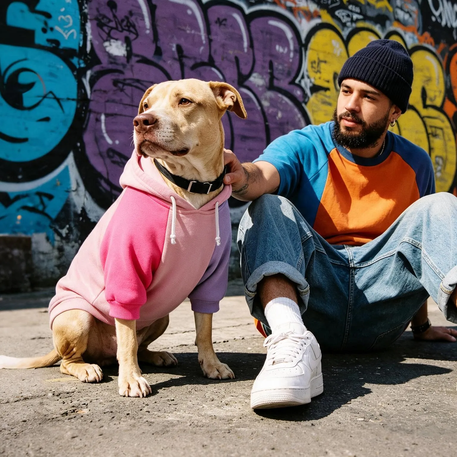 Dolahovy Cappuccio per cani abbigliamento per animali domestici felpe maglioni in cotone caldi giacche cappotti per cuccioli outfit per Chihuahua cani piccoli e medi gatti - immagine 6