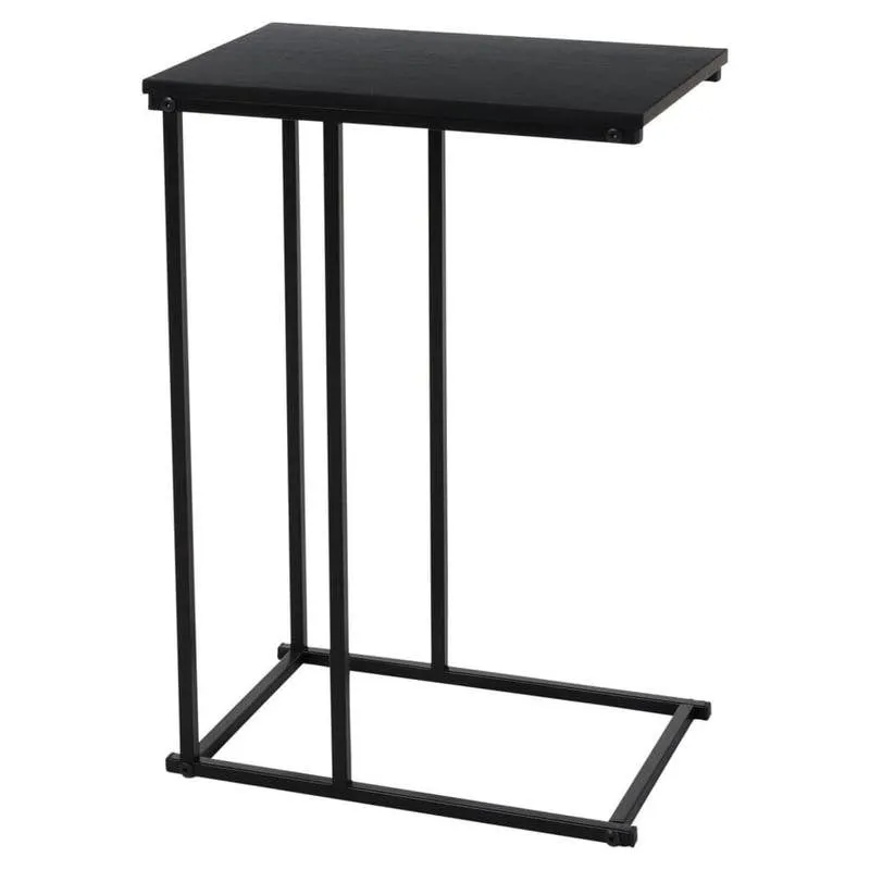 Tavolino Gaming NORTHIO 40cm Metallo Nero Compatto - immagine 1