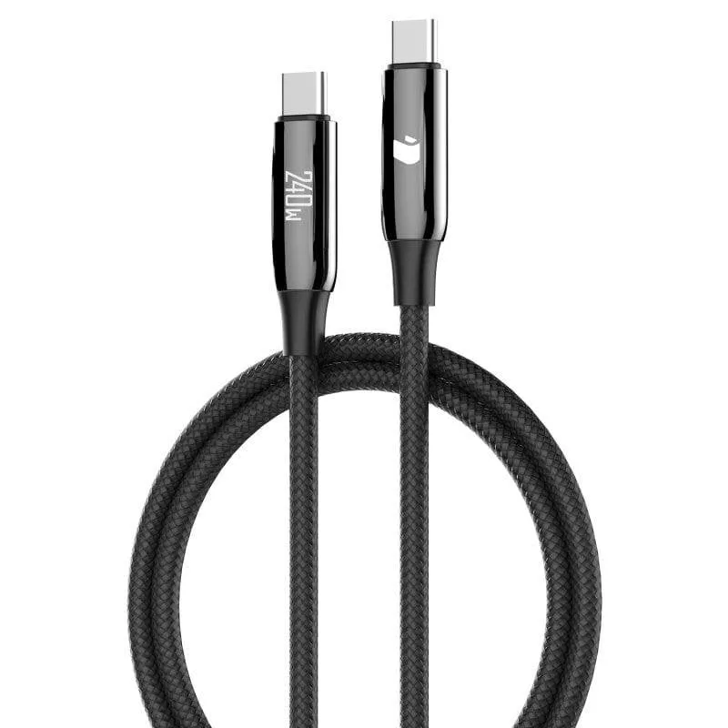 Cavo USB-C a USB-C PcCom Essential PD 3.1 240W 1m - immagine 1