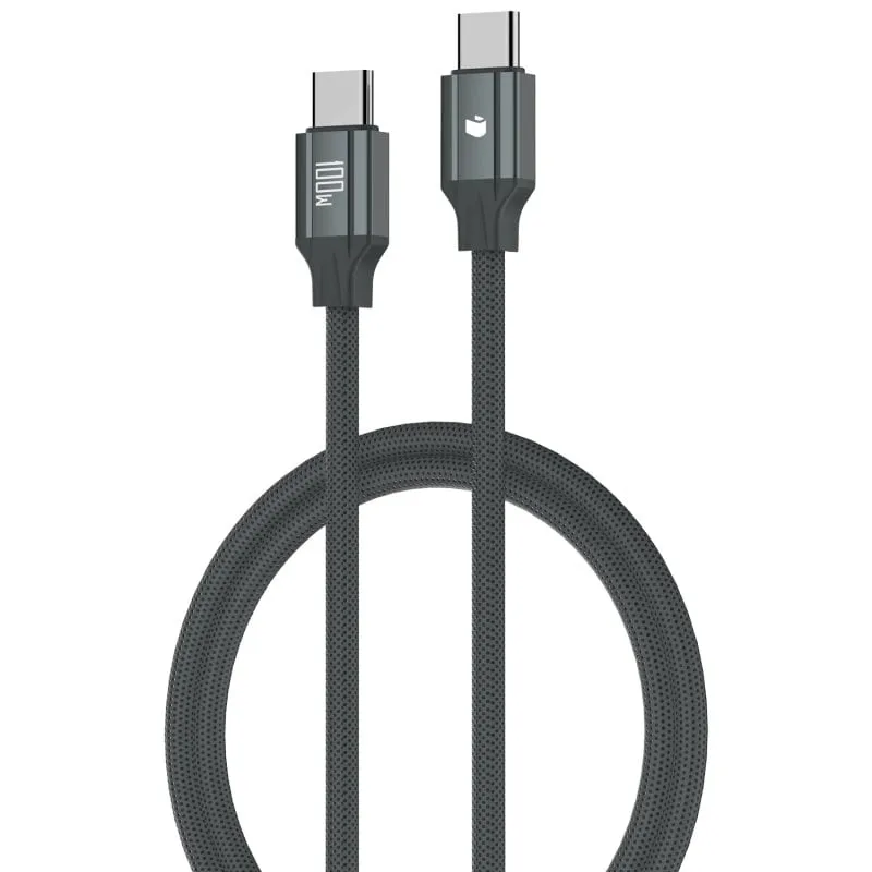 Cavo USB-C a USB-C 100W High Power E-marker Chip 1m PcCom Essential - immagine 1