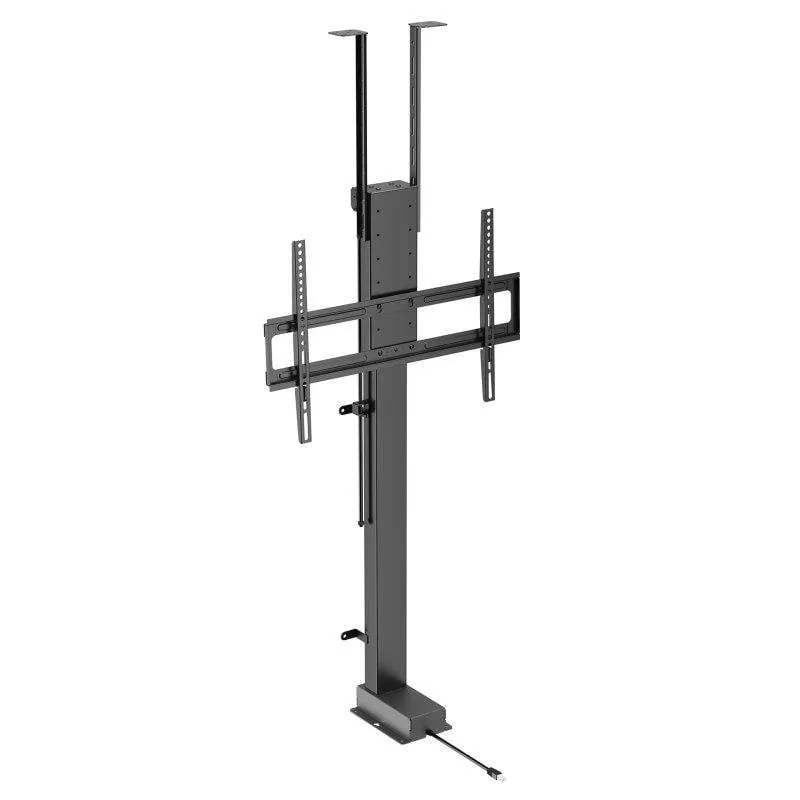 Supporto TV motorizzato Kimex 018-6065W per 43-88 pollici, installazione a pavimento o soffitto - immagine 1