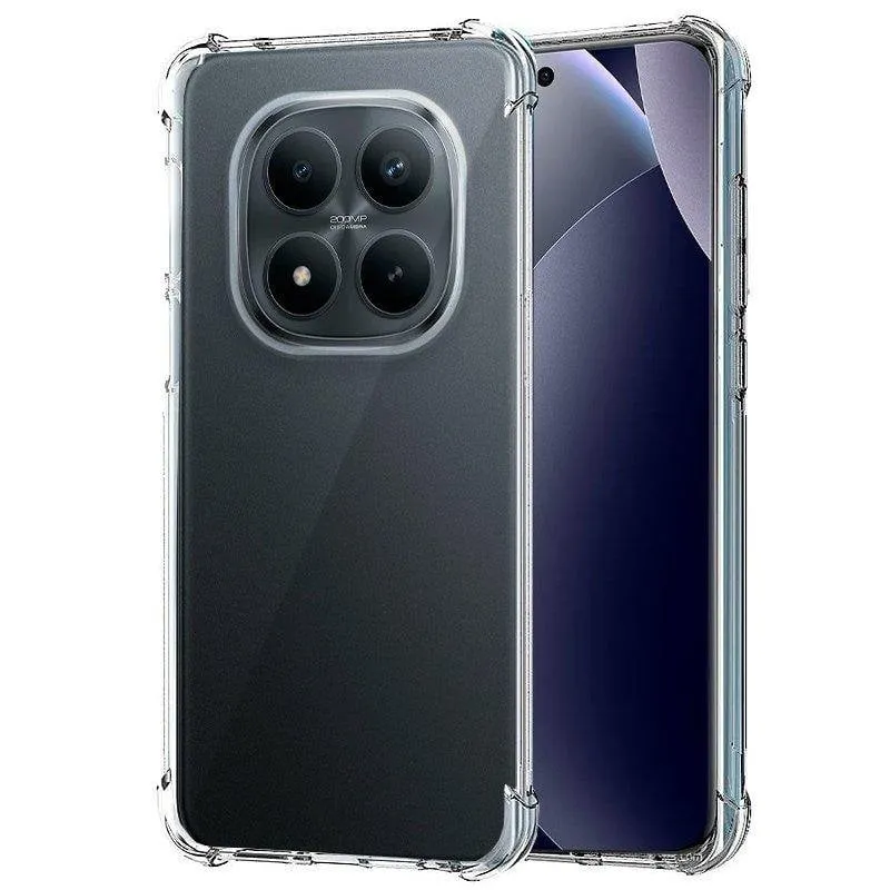 Funda per smartphone Cool AntiShock Trasparente TPU Angoli Rinforzati per Xiaomi Redmi Note 15 Pro Plus o POCO M8 Pro - immagine 1