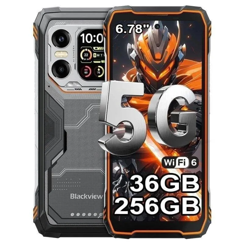 Blackview Xplore X1 5G 12GB 256GB 6.78" Arancione - immagine 1