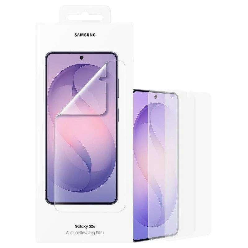 Protezione schermo Samsung Galaxy S26 antiriflesso rivestimento anti-impronte - immagine 1