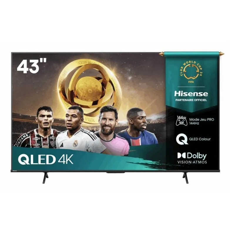 TV Hisense QLED E7Q PRO 43E79Q PRO 43" 4K UltraHD 144Hz Smart TV VIDAA Dolby Vision - immagine 1