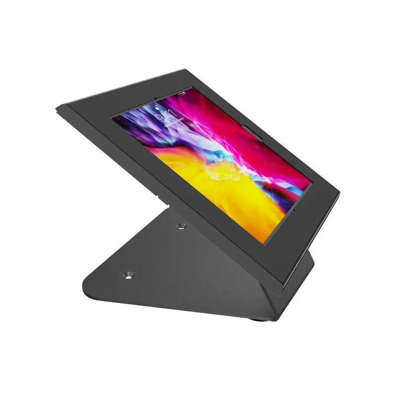 Supporto universale da parete o da tavolo Kimex per tablet Apple e Samsung da 10,9'' a 11'', nero - immagine 1