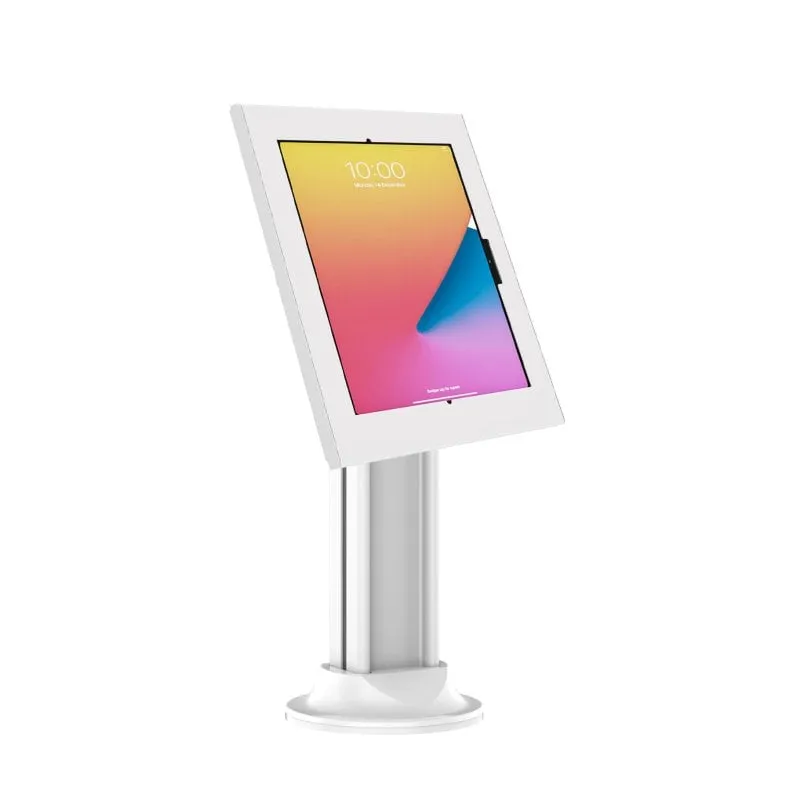 Supporto da tavolo universale Kimex per tablet Apple e Samsung da 12,9'' a 13'', bianco - immagine 1