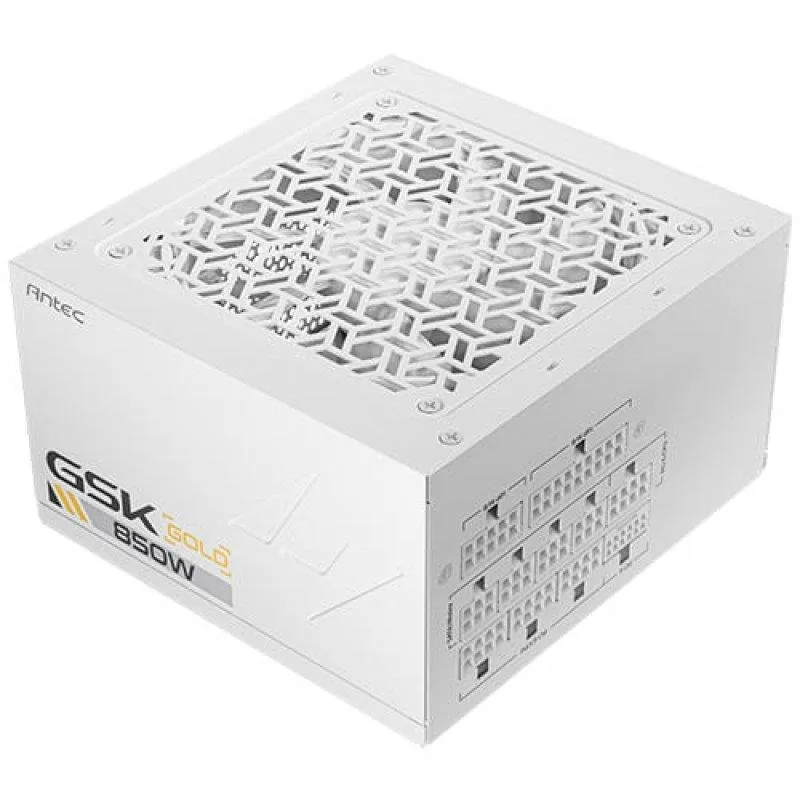 Fonte di Alimentazione Antec GSK850 White 850W 80 PLUS Gold Modulare ATX 3.1 - immagine 1