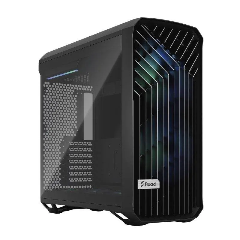 Case Fractal Design Torrent Vetro Temperato RGB ATX E-ATX Gaming Nero - immagine 1