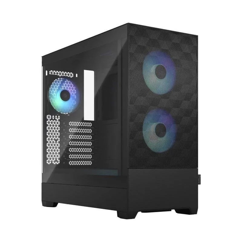 Case Fractal Pop Air Torre Nero ATX Vetro Temperato RGB - immagine 1