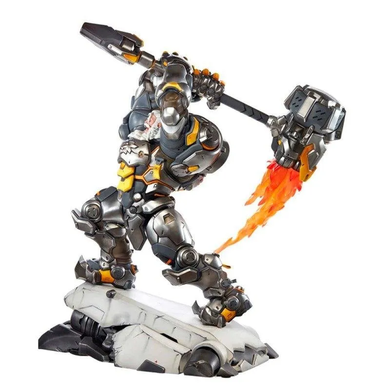 Statua Blizzard Entertainment Reinhardt Overwatch Scala 1:6 Premium Dettagliata - immagine 1