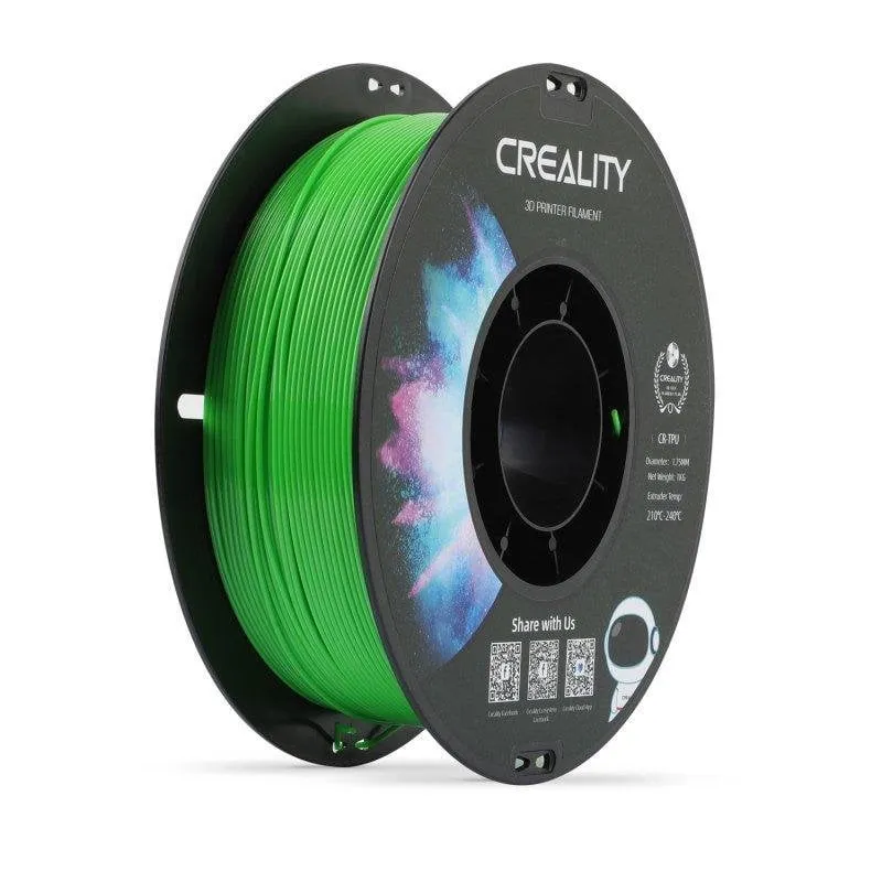 Filamento TPU Creality 3301040037 Verde 1,75 mm Flessibile Alta Precisione - immagine 1
