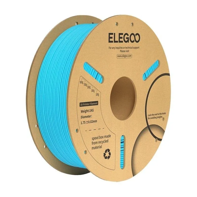 Filamento PLA+ Elegoo 50.203.0161 Blu 1,75 mm Alta Resistenza Precisione - immagine 1