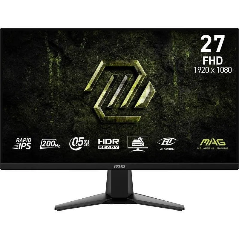 Monitor PC MSI MAG 275F E20 27" Full HD 200Hz Rapid IPS 0,5ms HDR VESA - immagine 1