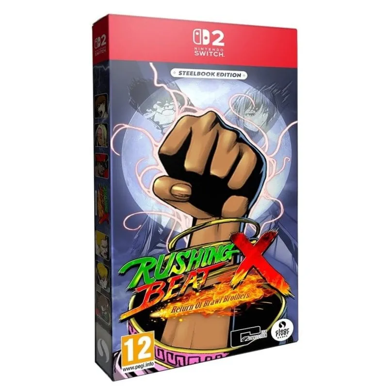 Rushing Beat X: Return of Brawl Brothers Edicion Steelbook SWITCH 2 - immagine 1
