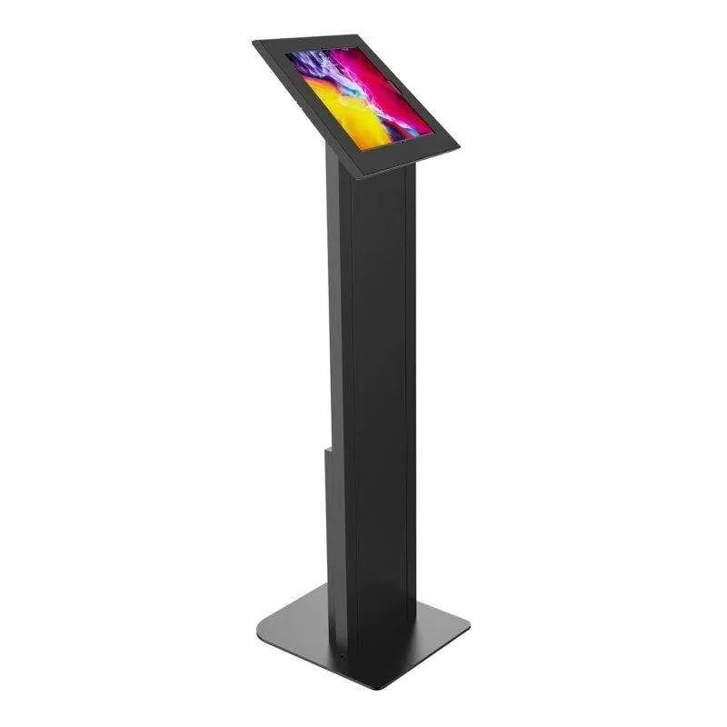 Chiosco Tablet Kimex 091-3145SK4 Supporto da Pavimento Sicurezza Antifurto Nero - immagine 1