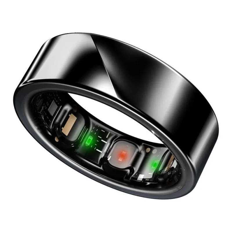 Anello intelligente Noise Luna Ring Gen 2.0 Taglia 11 Bluetooth Monitoraggio salute Nero - immagine 1