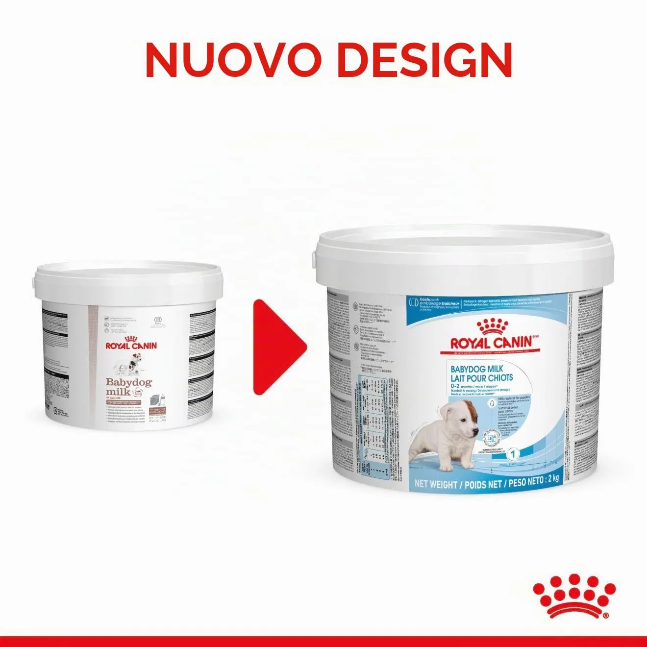Royal Canin Dog Food Babydog Latte 2 kg - immagine 2