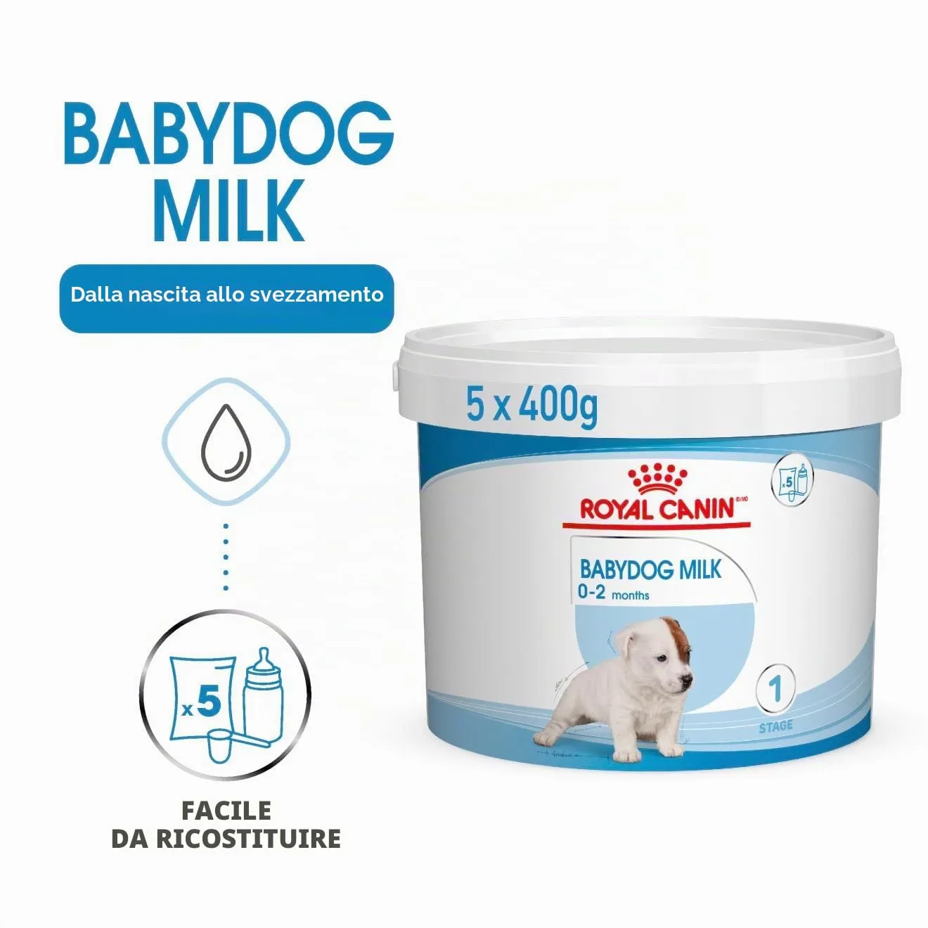 Royal Canin Dog Food Babydog Latte 2 kg - immagine 3