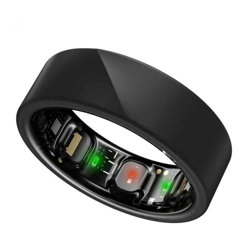 Anello intelligente Noise Luna Ring Gen 2.0 Taglia 8 Bluetooth Monitoraggio Salute Nero - immagine 1