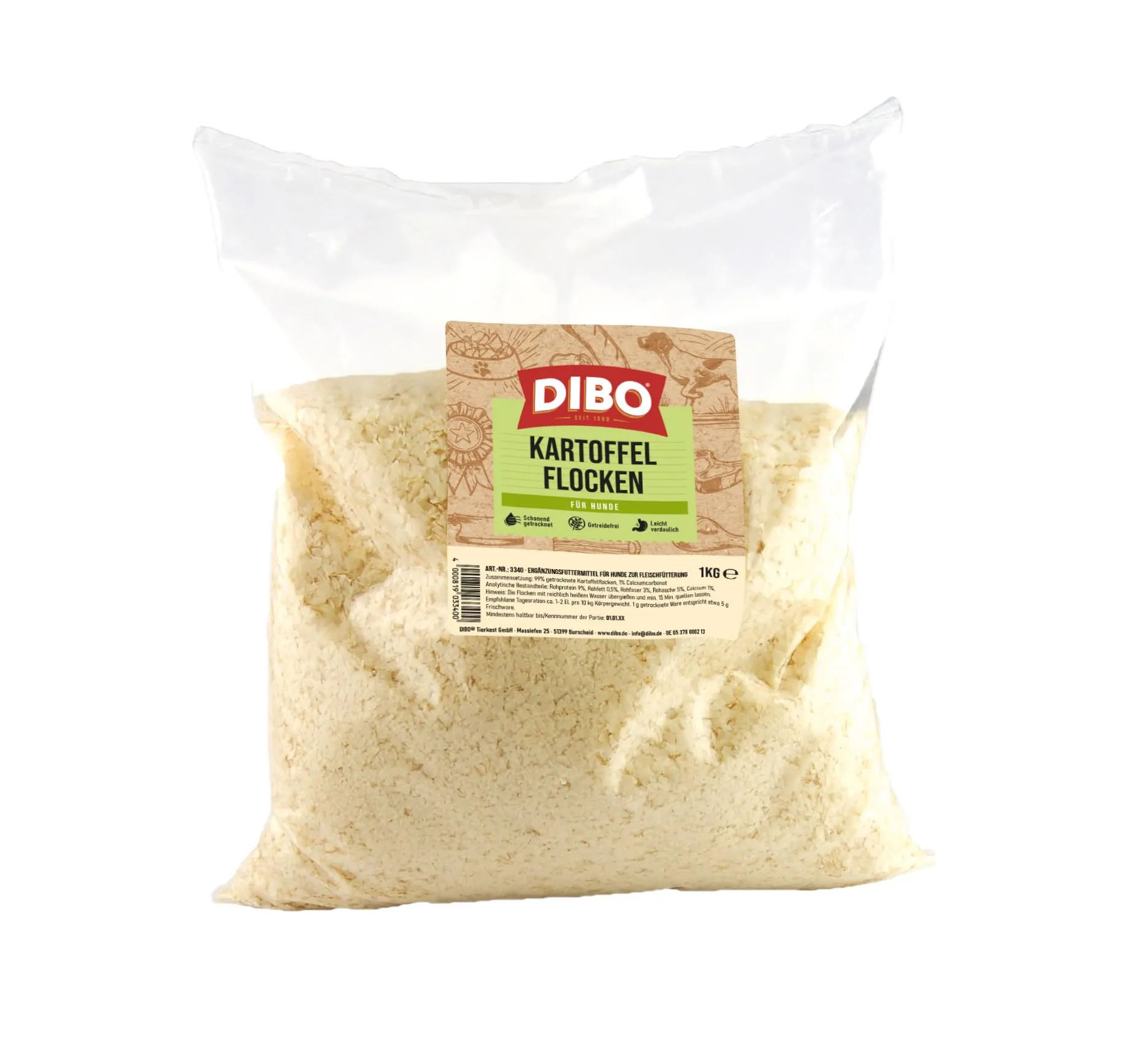 Dibo, fiocchi di patate, 1 kg - immagine 2