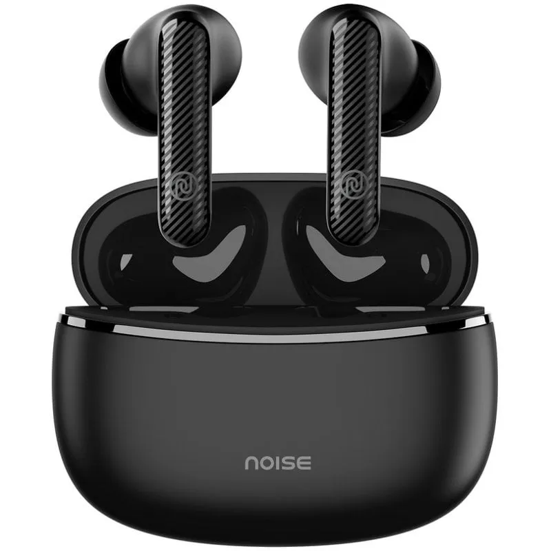 Auricolari Noise Aura True Wireless Bluetooth con microfono touch e custodia neri - immagine 1