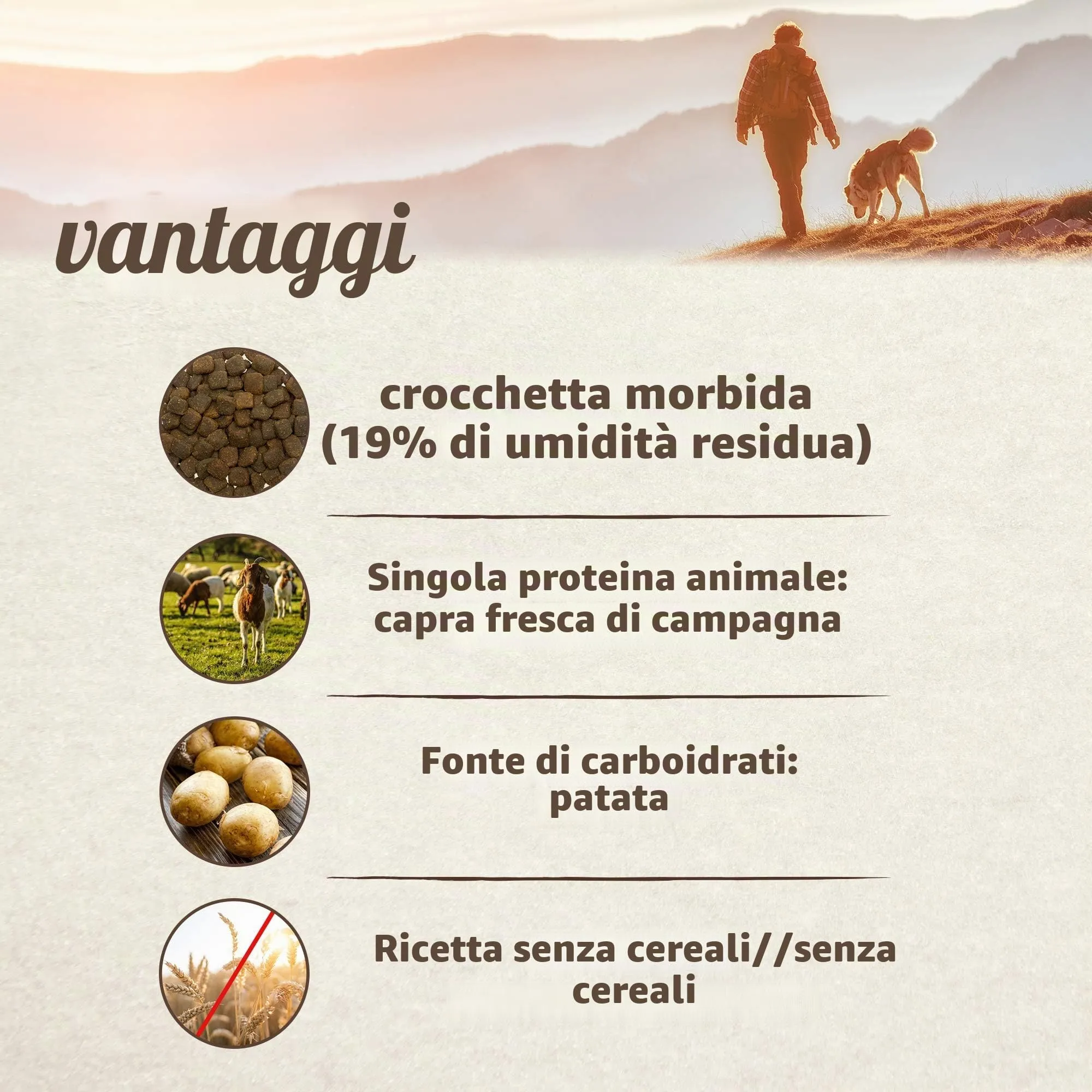 bosch HPC SOFT Senior Capra & Patata | Cibo per cani semi-umido per anziani | Cani nutrizionalmente sensibili di tutte le razze | Proteina unica | Senza cereali | 1 x 2500 g - immagine 7