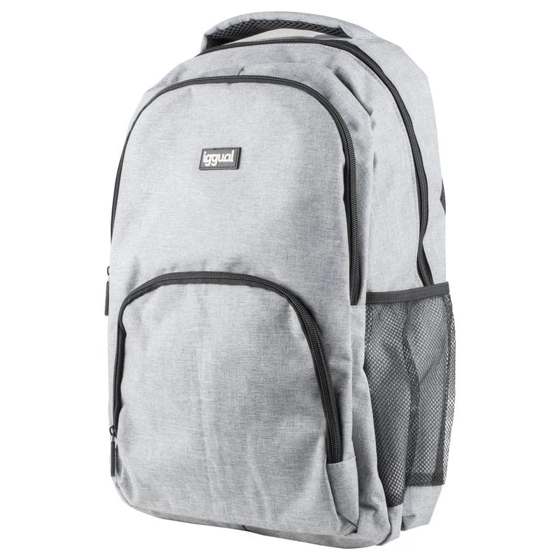 Zaino iggual Everyday Use per portatili 15.6-17 pollici grigio, resistente e leggero - immagine 1