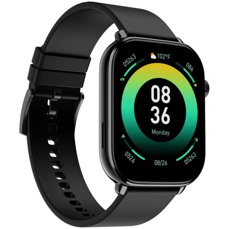 Noise Pulse 4 Max Bluetooth Jet Black Monitoraggio SpO2 Frequenza Cardiaca Sonno Notifiche - immagine 1