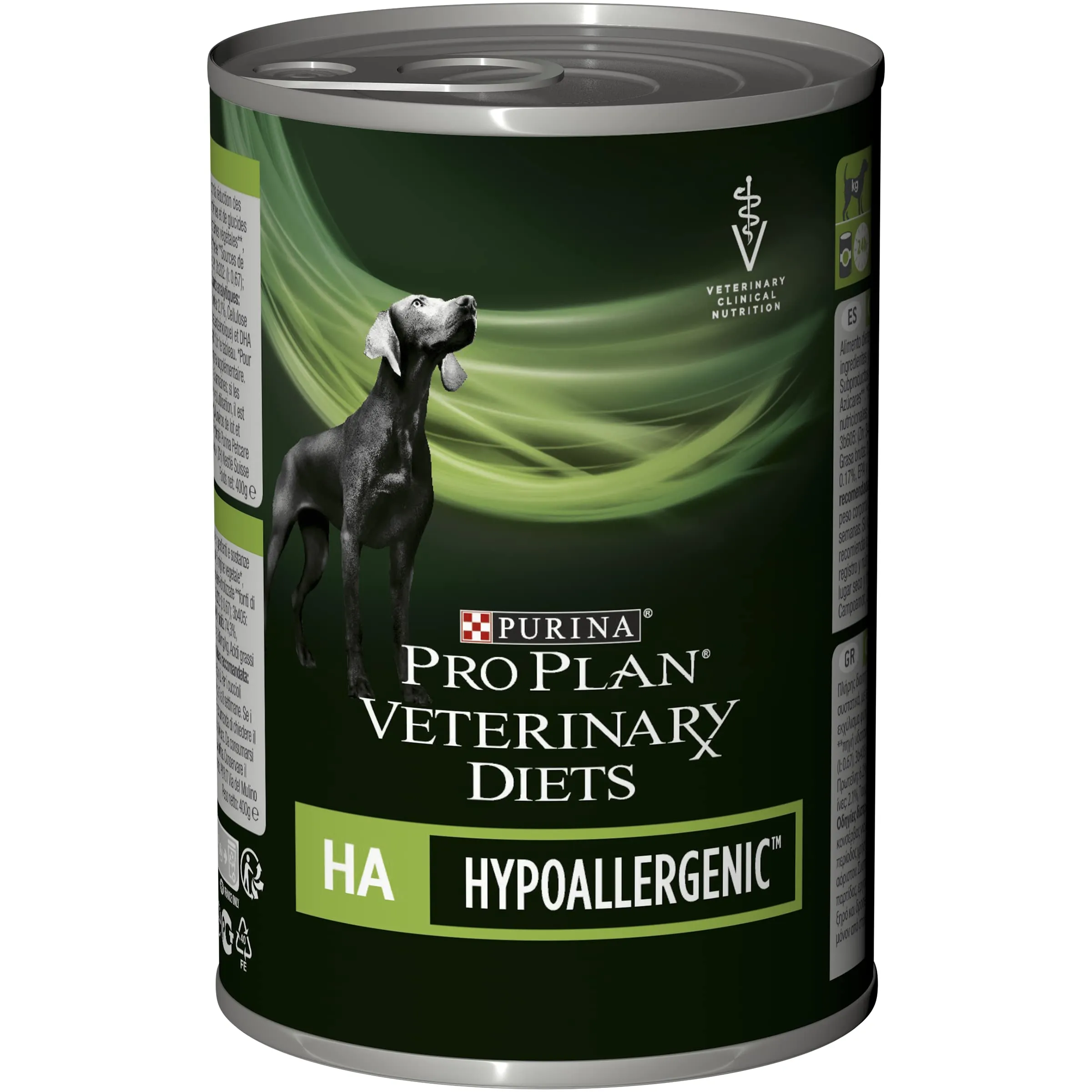 Purina Veterinary Hypoallergenic Mousse | 12 x 400 g | Alimento dietetico completo per cani adulti | Con proteine idrolizzate | Per sostenere la barriera cutanea - immagine 1