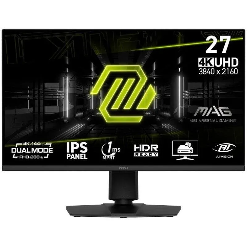 Monitor PC MSI MAG 275UPD E14 27'' UltraHD 4K 144Hz IPS 1ms AI Vision HDR - immagine 1
