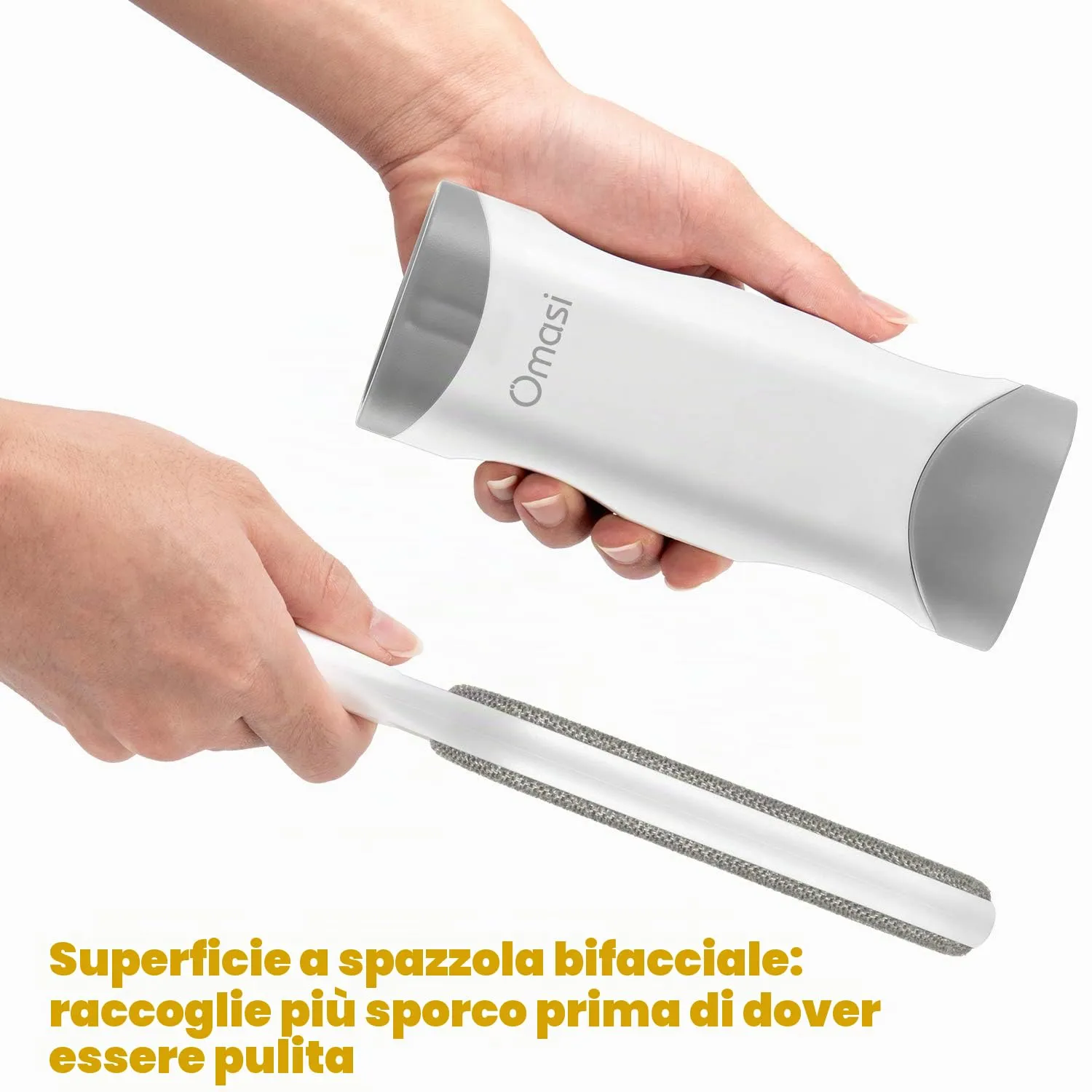 Omasi Togli Peli Animali, Leva Peli Animali Animali Domestici peli Rimozione Spazzola Peli Cane Gatto, Rimuovi la Pelliccia su Cuccia, Tappeti, Vestiti e Divani - immagine 7
