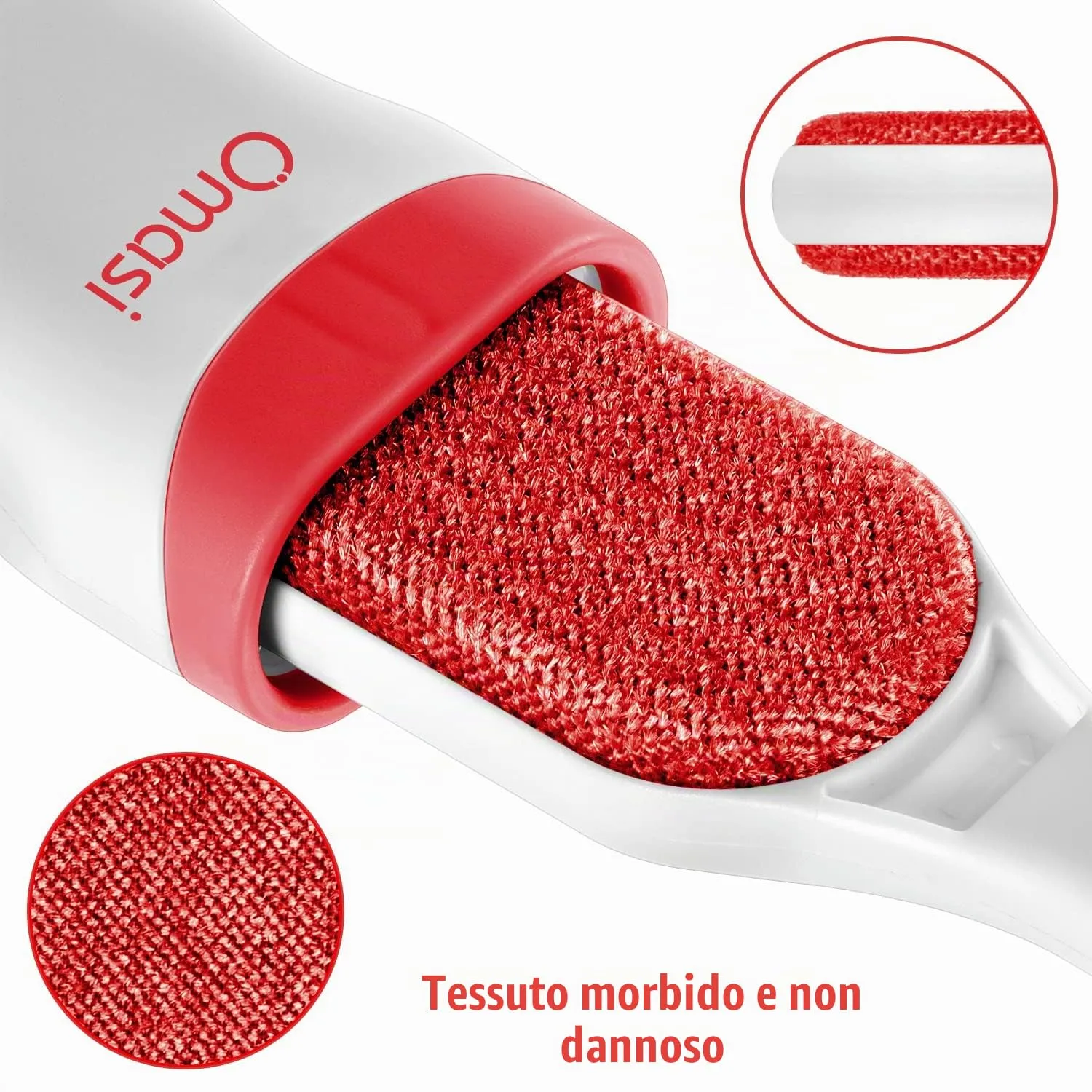 Omasi Togli Peli Animali, Leva Peli Animali Animali Domestici peli Rimozione Spazzola Peli Cane Gatto, Rimuovi la Pelliccia su Cuccia, Tappeti, Vestiti e Divani - immagine 3