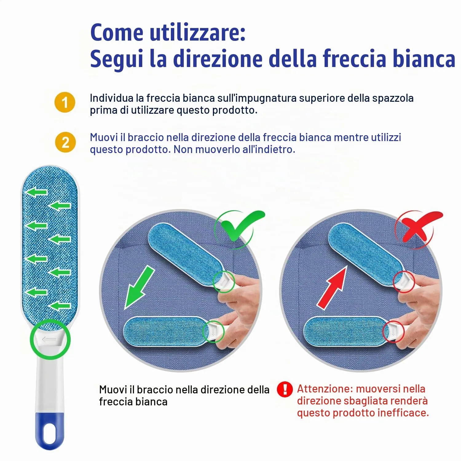 Omasi Togli Peli Animali, Leva Peli Animali Animali Domestici peli Rimozione Spazzola Peli Cane Gatto, Rimuovi la Pelliccia su Cuccia, Tappeti, Vestiti e Divani - immagine 2