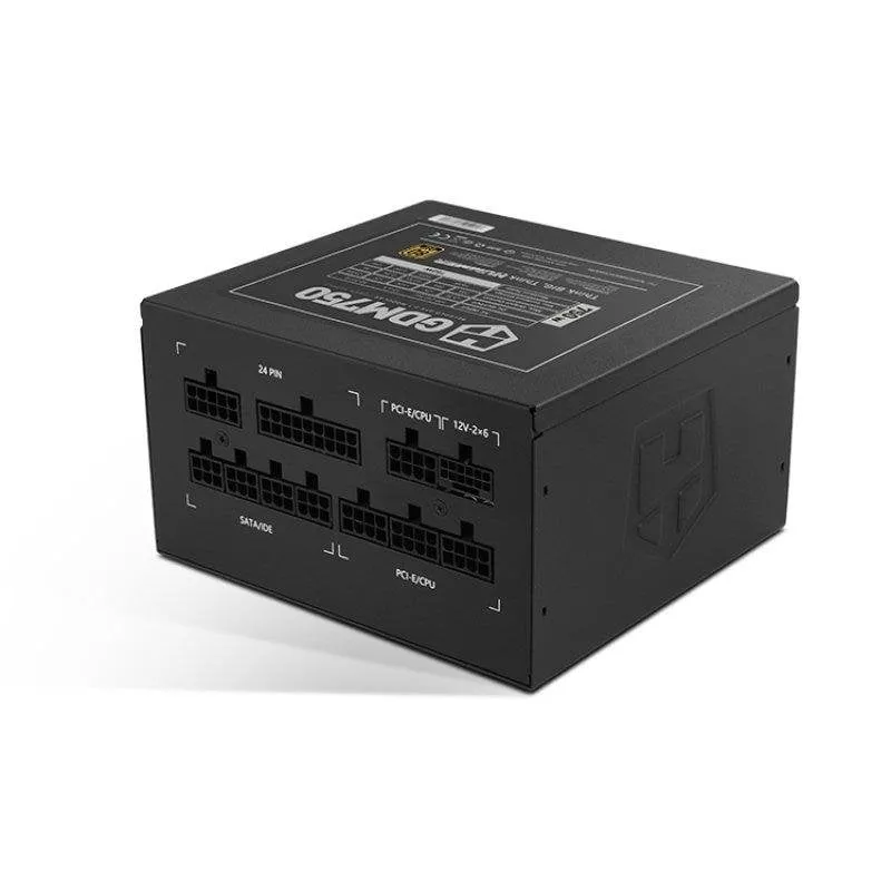 Fonte di Alimentazione NOX Hummer GDM 750W 80 Plus Gold modulare ATX 3.1 - immagine 1