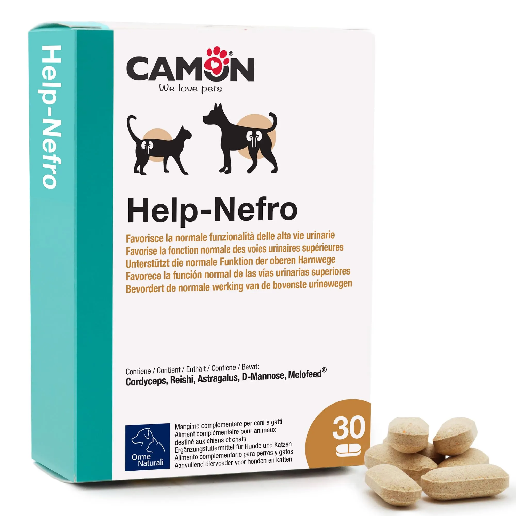 CAMON - Help-Nefro, Formato da 30 Compresse - immagine 1