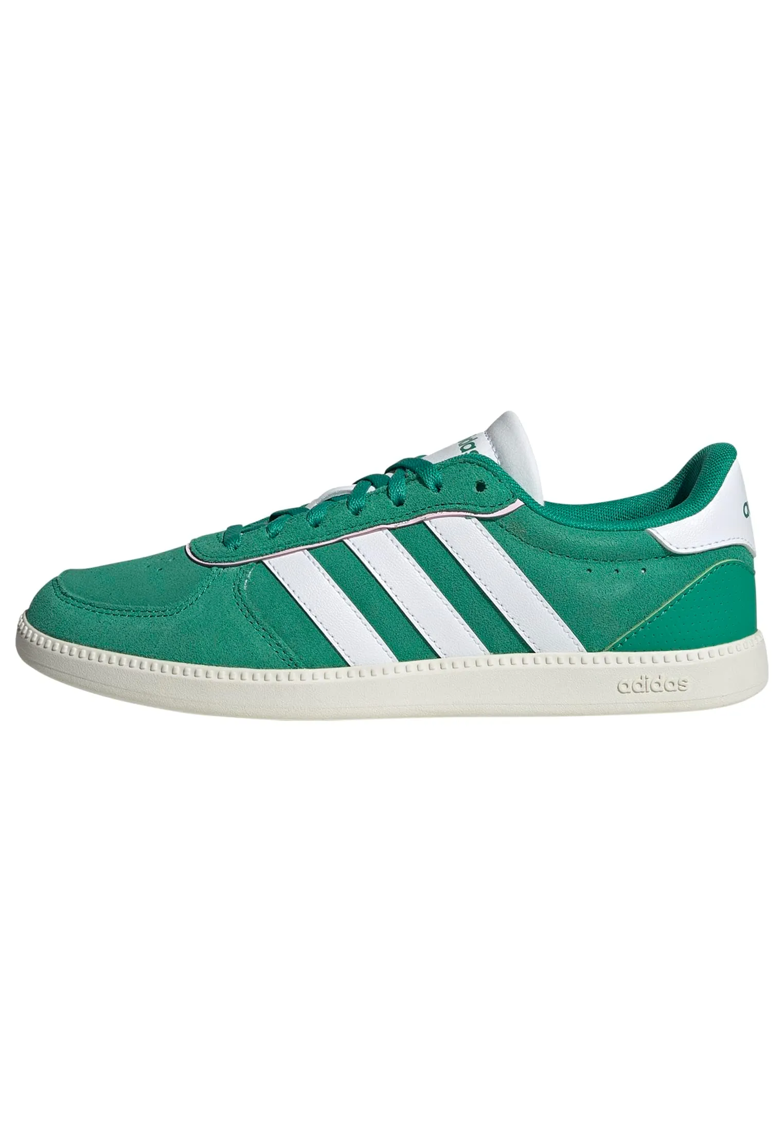 adidas Breaknet Sleek, Sneaker Donna, Court Green White Clear Pink, 41 1/3 EU - immagine 1