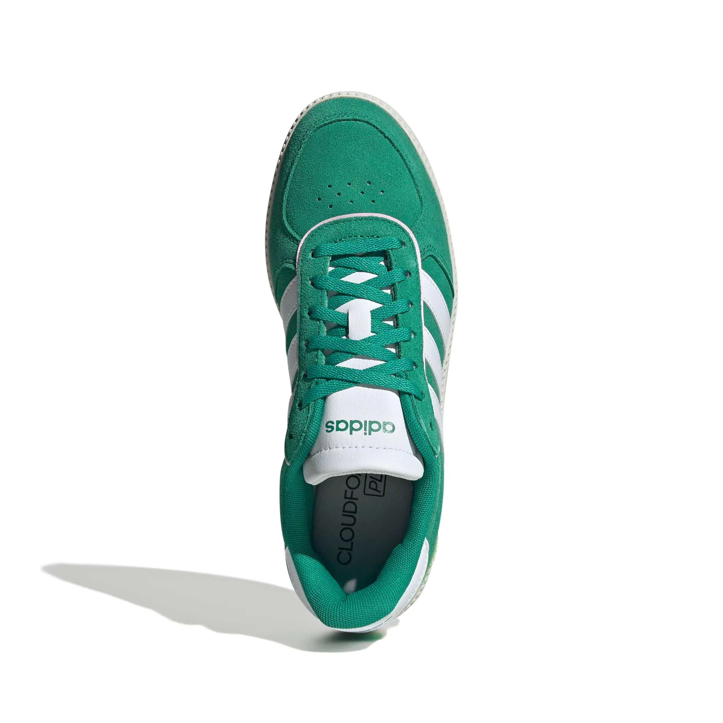 adidas Breaknet Sleek, Sneaker Donna, Court Green White Clear Pink, 41 1/3 EU - immagine 2