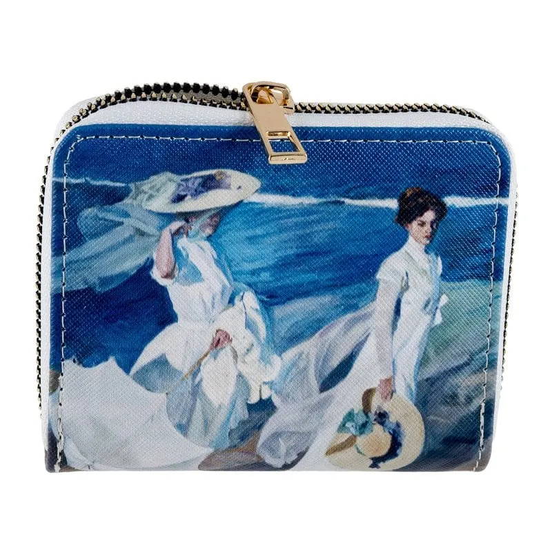 Javier Ladies Beach - Portafoglio piccolo con portamonete e cerniera per donna - immagine 1