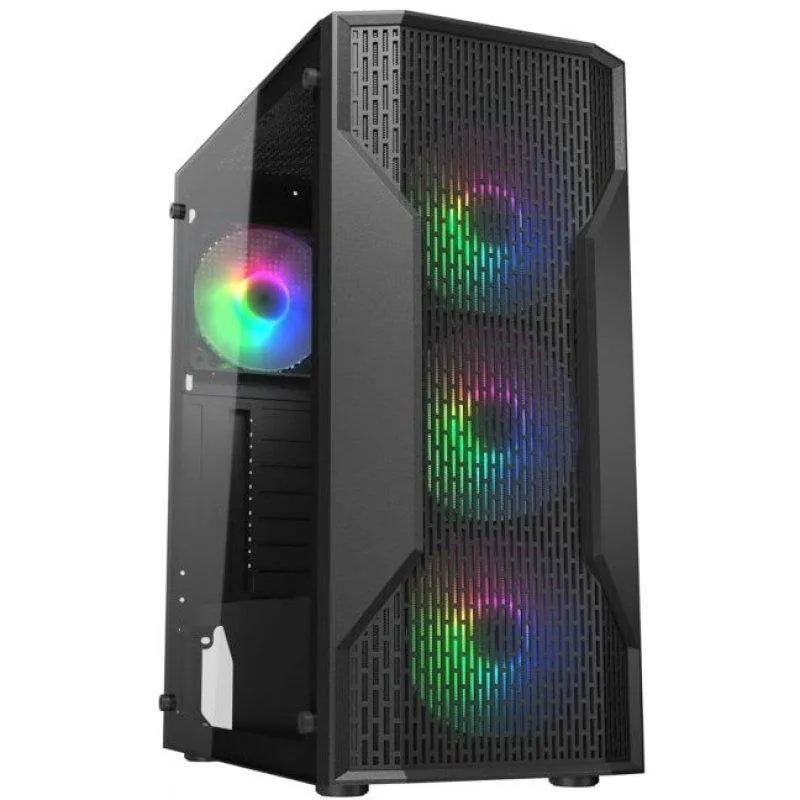 Case Cougar MX110 RGB Nero Mid Tower Vetro Temperato RGB - immagine 1