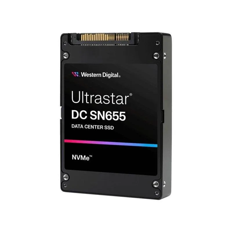 Disco Duro Western Digital Ultrastar SN655 3,84TB SSD U.3 6800MB/s NVMe Crittografia - immagine 1