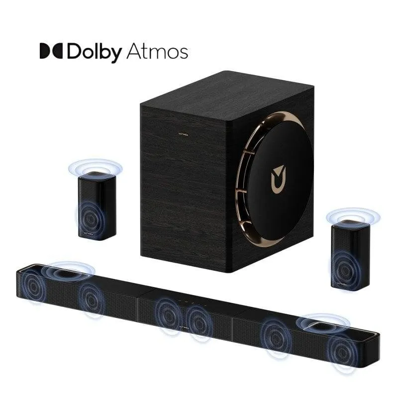 Barra Audio Ultimea Skywave X70 7.1.4 980W Bluetooth HDMI eARC Dolby Atmos - immagine 1