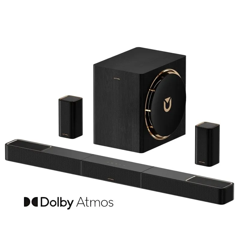 Barra di Suono Ultimea Skywave X60 7.1.4 840W Bluetooth HDMI eARC Dolby Atmos - immagine 1