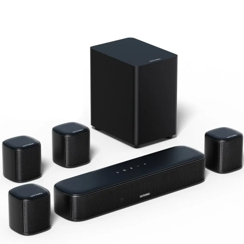 Barra Soundbar Ultimea Aura A40 7.1 200W Bluetooth Subwoofer App - immagine 1
