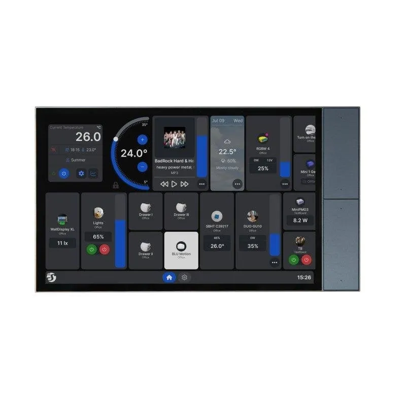 Hub domotico Shelly Wall Display XL Wifi 6 Bluetooth Compatibile Home Assistant MQTT Matter Touchscreen 10,1 pollici - immagine 1