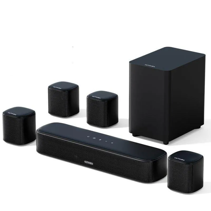 Barra di Suono Ultimea Aura A40 7.1 240W Bluetooth Subwoofer App Surround - immagine 1