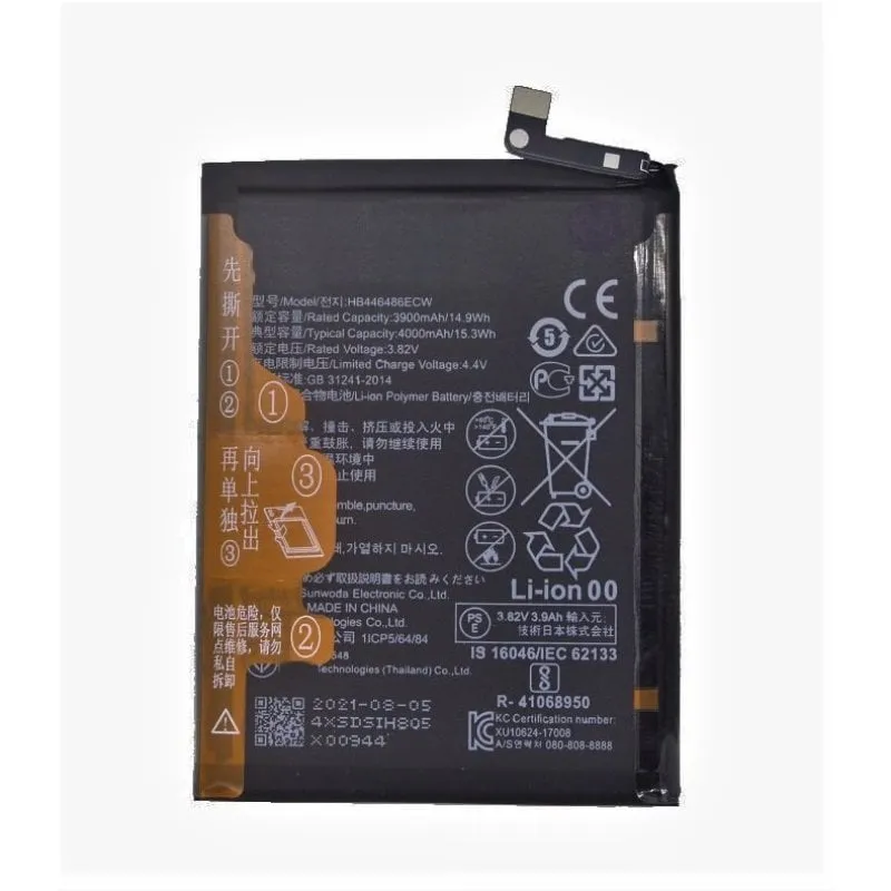 Batteria per Huawei P20 Lite 2019 Nova 5i Hb446486ecw - immagine 1